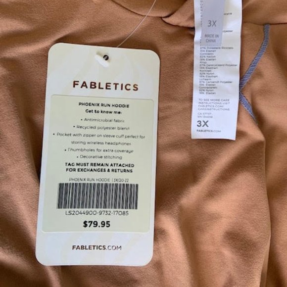 Fabletics Phoenix Run Hoodie - Picture 4 of 4